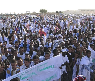 Demonstration Mauritania
