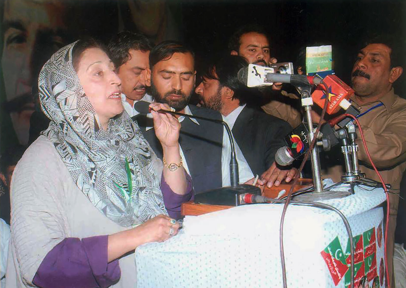 “Although I joined a political party later in my career, politics was always in my blood,” Shahida says.