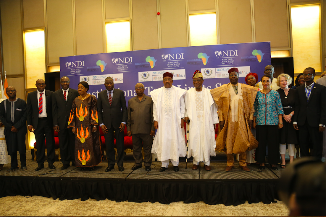 Group Photo Niamey Term Limits Summit 