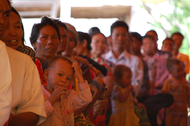 Cambodians at a dialogue