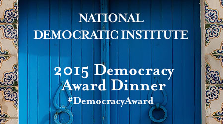 NDI Democracy Award Dinner Graphic