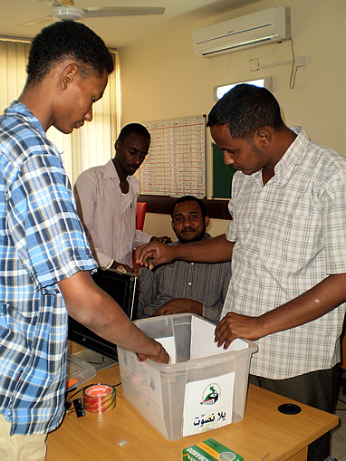 SuGDE members prepare for election observation