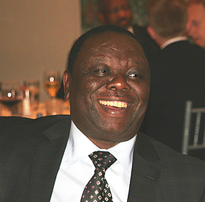 Prime Minister Morgan Tsvangirai of Zimbabwe