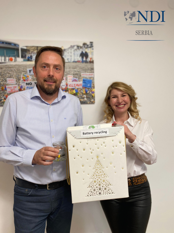 NDI Serbia, organized everything needed for office recycling