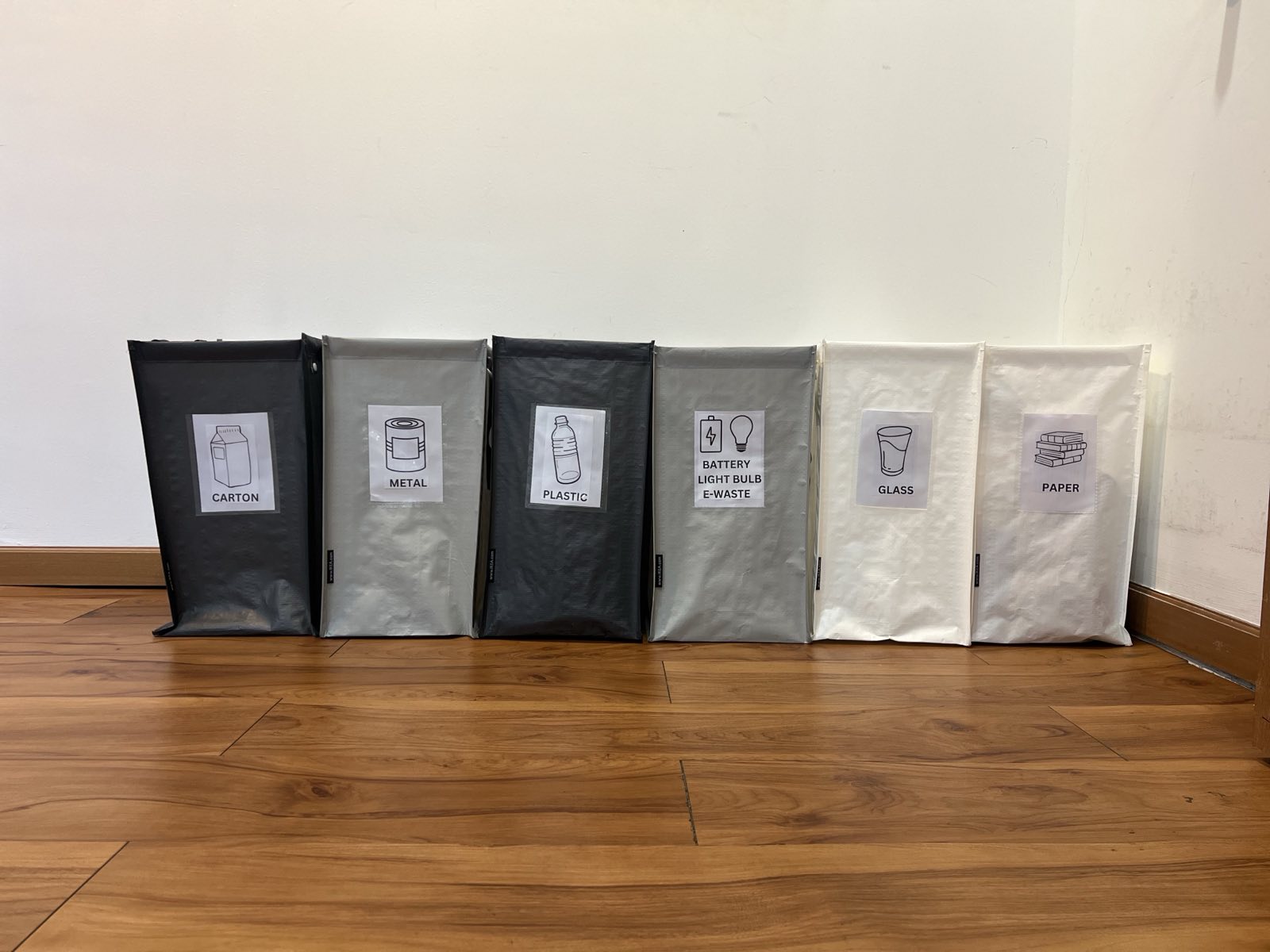 NDI Malaysia office waste sorting