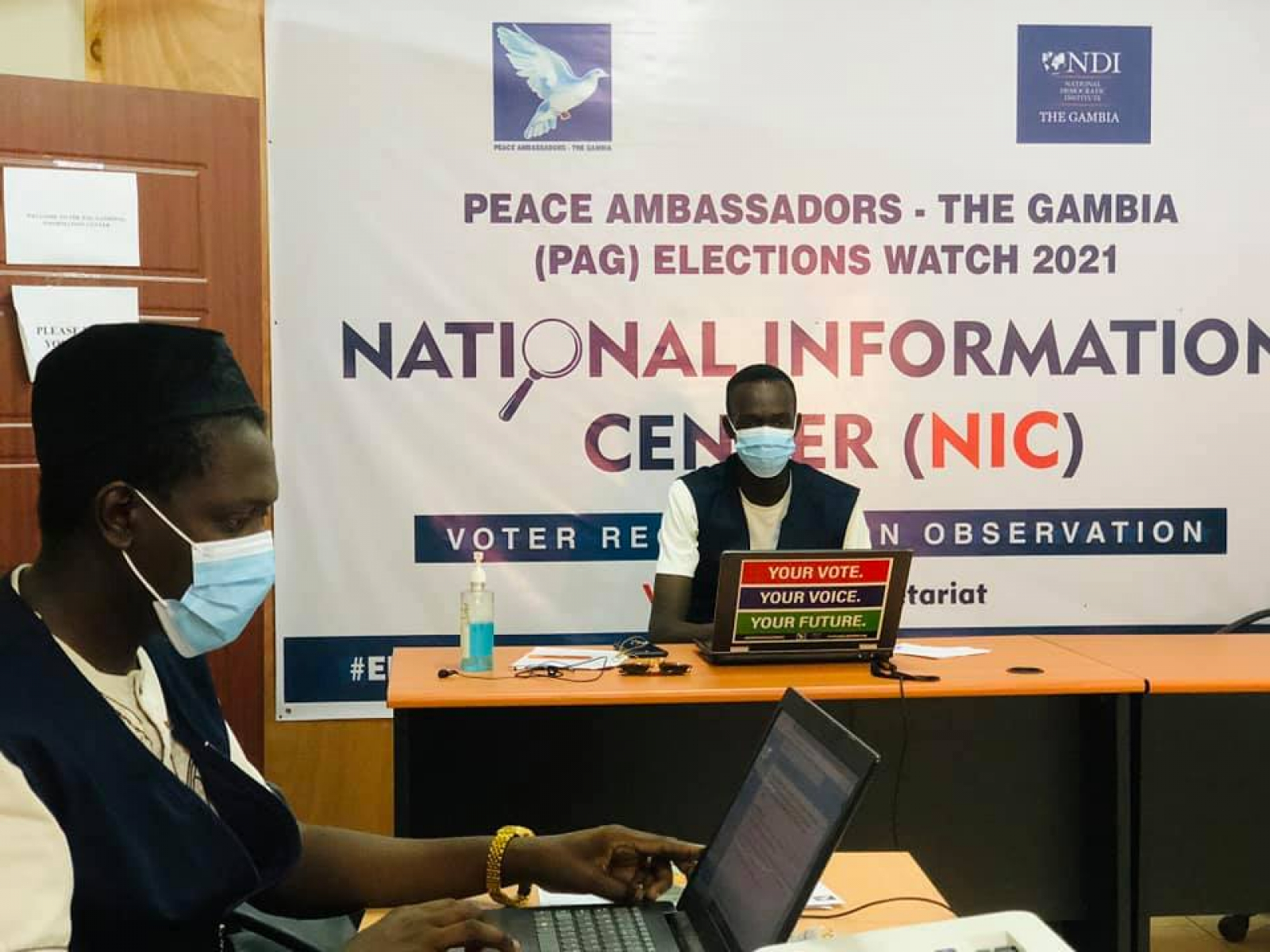 Peace Ambassadors - The Gambia Completes First of its Kind Observation of Voter Registration
