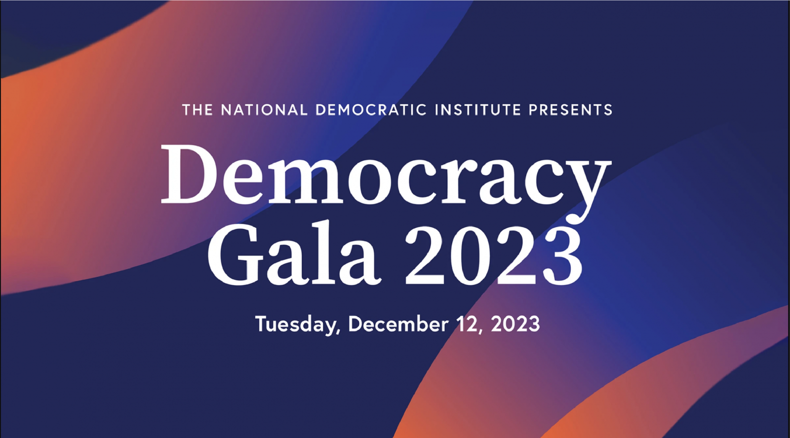 Democracy Gala 2023