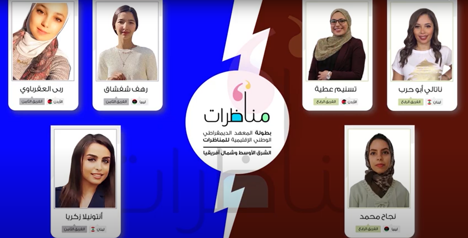 Youth from Jordan, Lebanon, and Libya Tackle Cross-Regional Issues in Virtual Debates