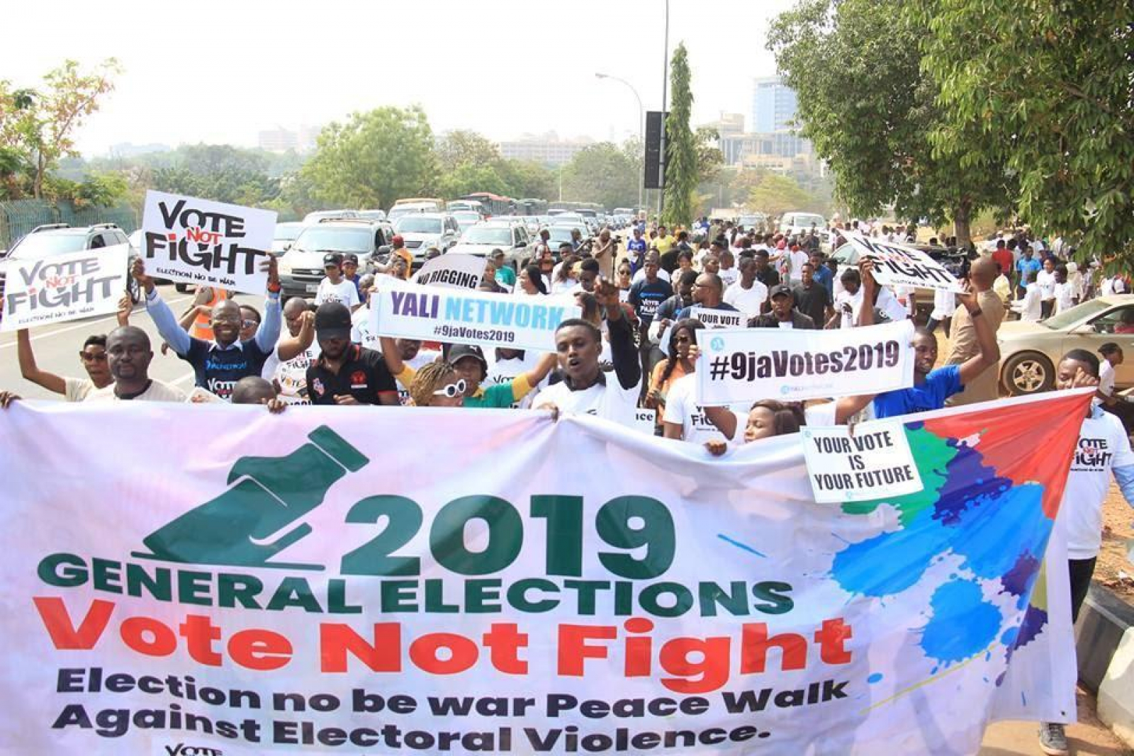 #VoteNotFight Campaign Empowers Nigerian Youth