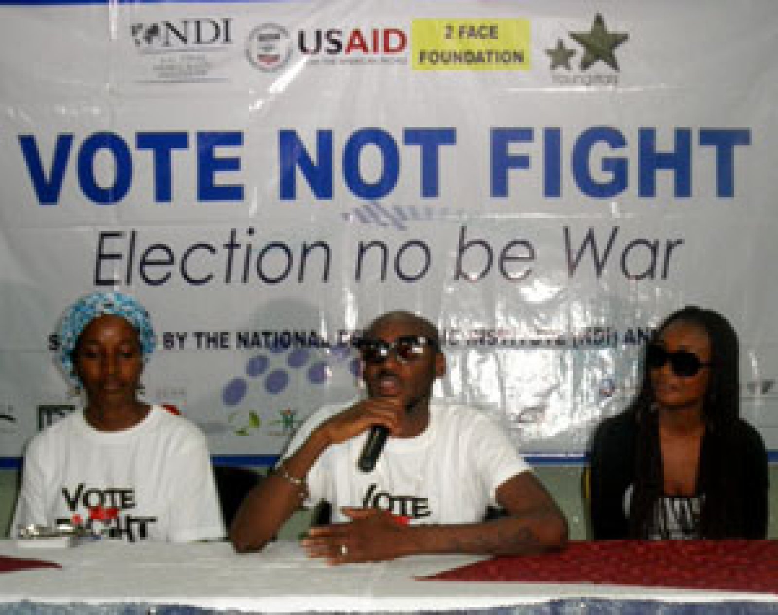Music Icon 2face Idibia Leads Youth Campaign for Peaceful Nigerian Elections