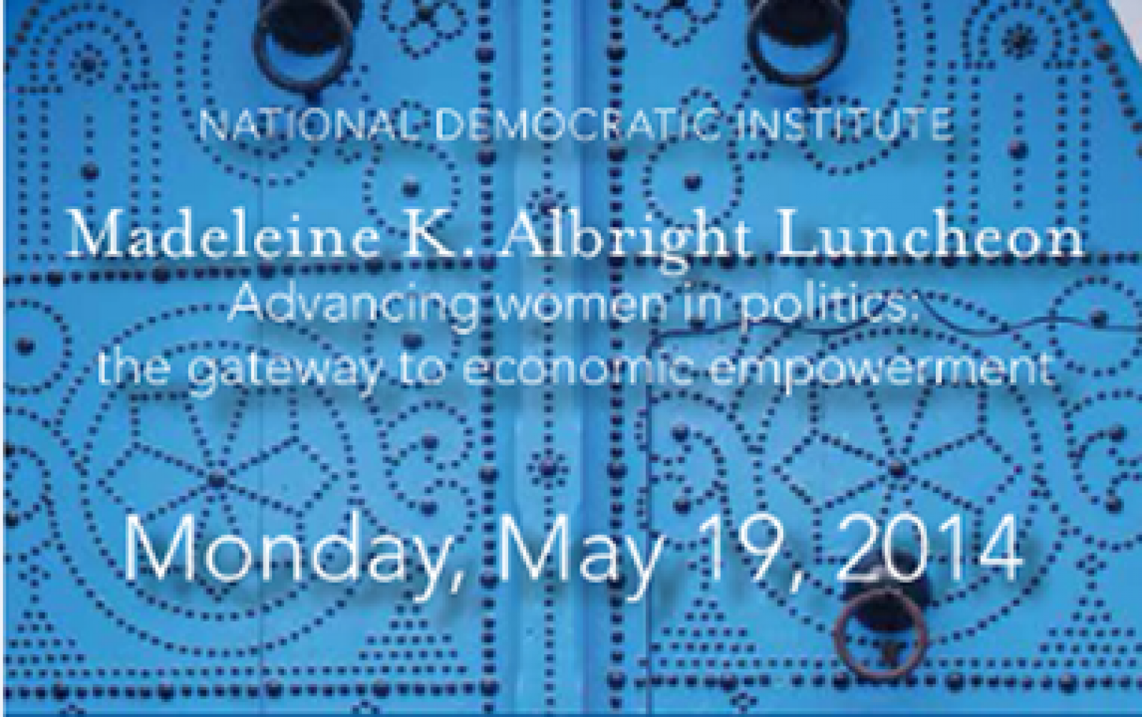 IMF Director Christine Lagarde to Keynote NDI's Madeleine K. Albright Award Luncheon