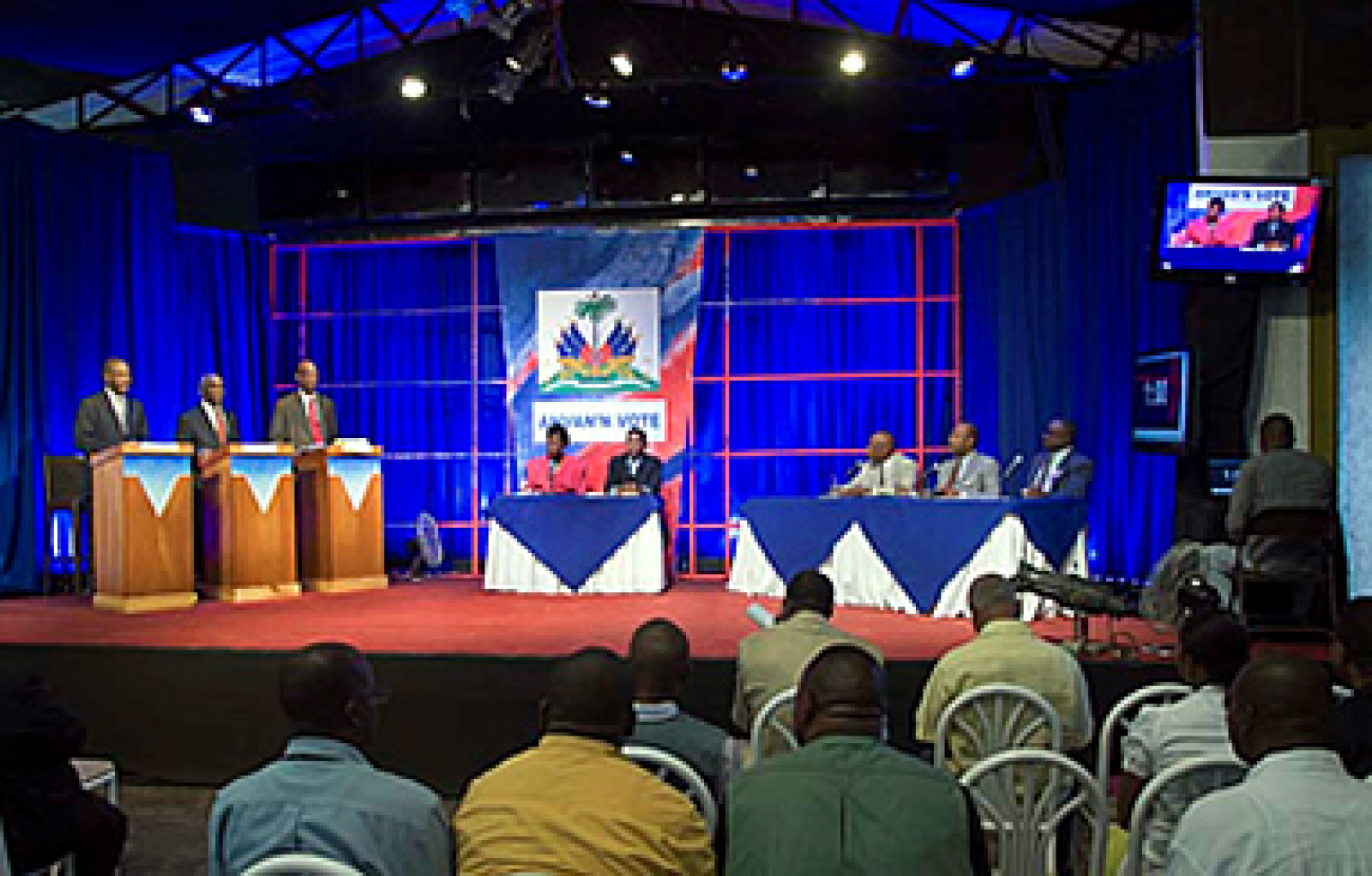 In Haiti, Presidential Debates Stay Focused on Issues