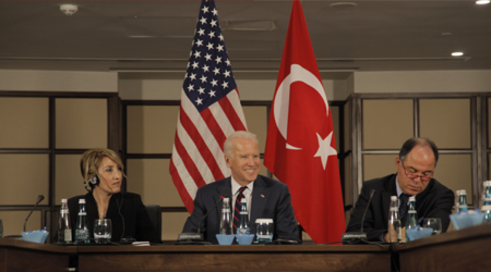 Vice President Biden Discusses Value of Checks and Balances in Visit to Turkey