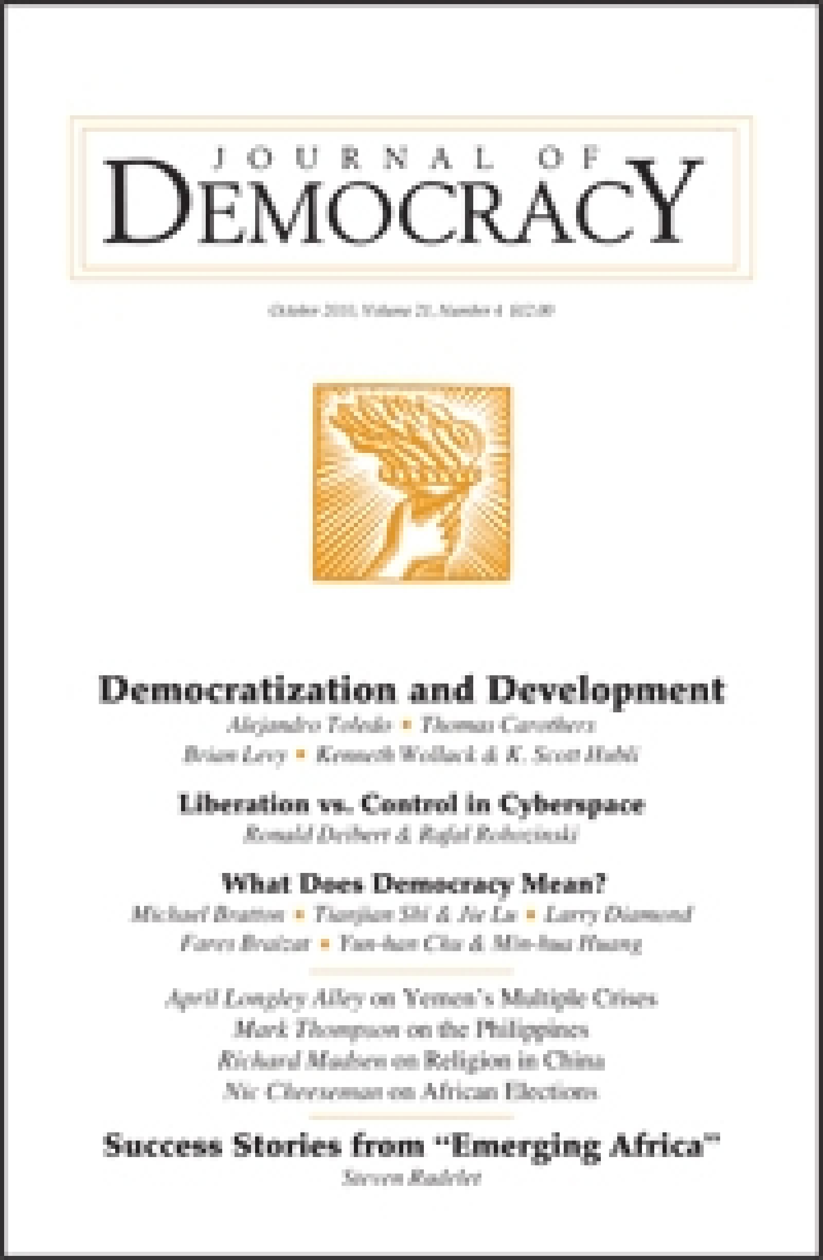 Getting the Convergence Right: Democracy Must Deliver