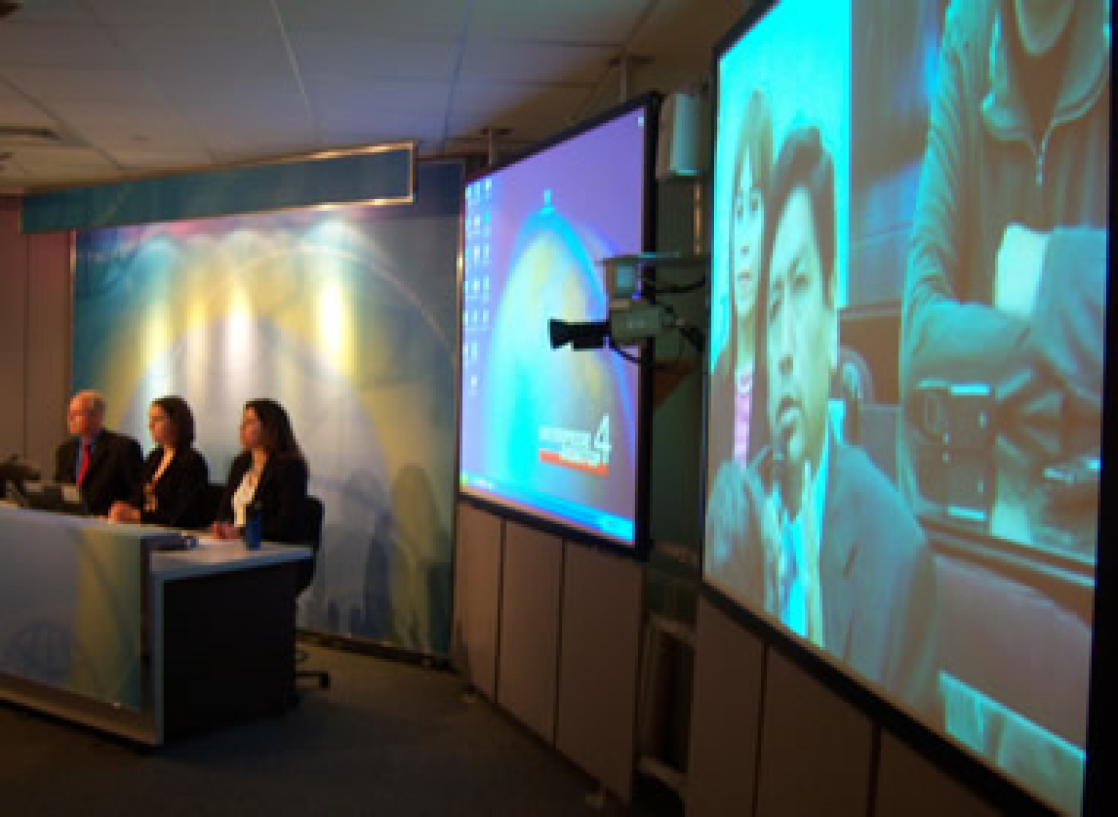 Video Conference Offers Opportunity for Latin American Legislative Staff to Exchange Ideas 