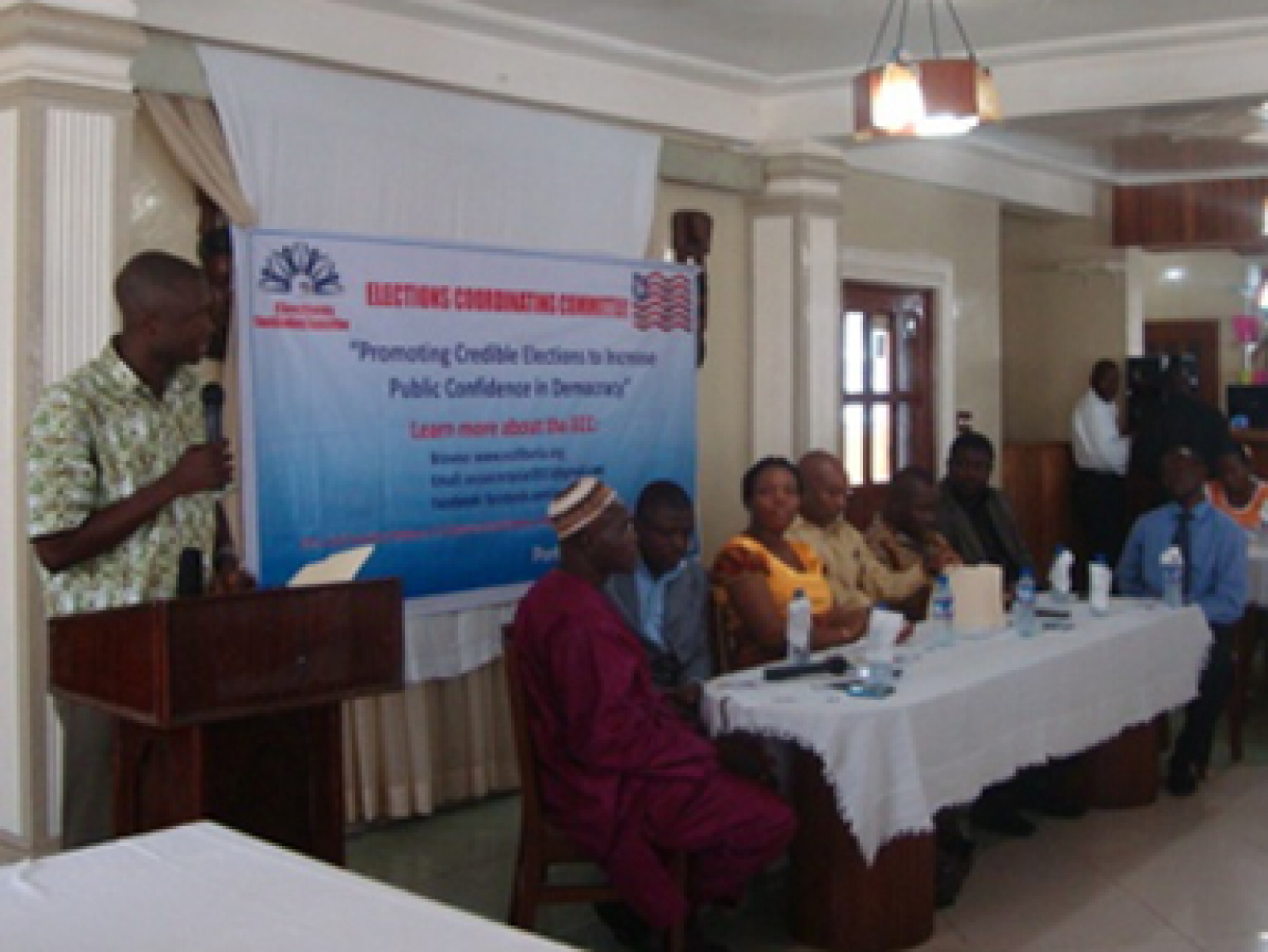 Liberia Launches Elections Coordinating Committee