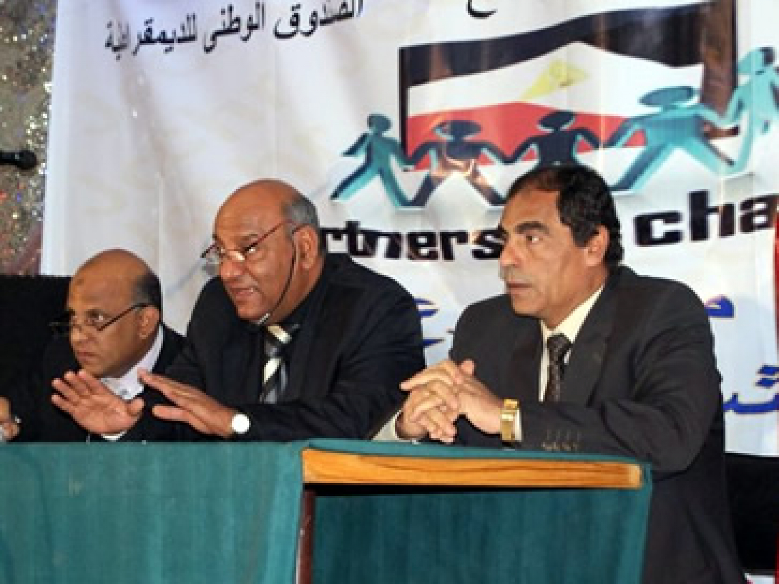 In Egypt, Coalition Blended Theater, Debate to Get Out the Vote