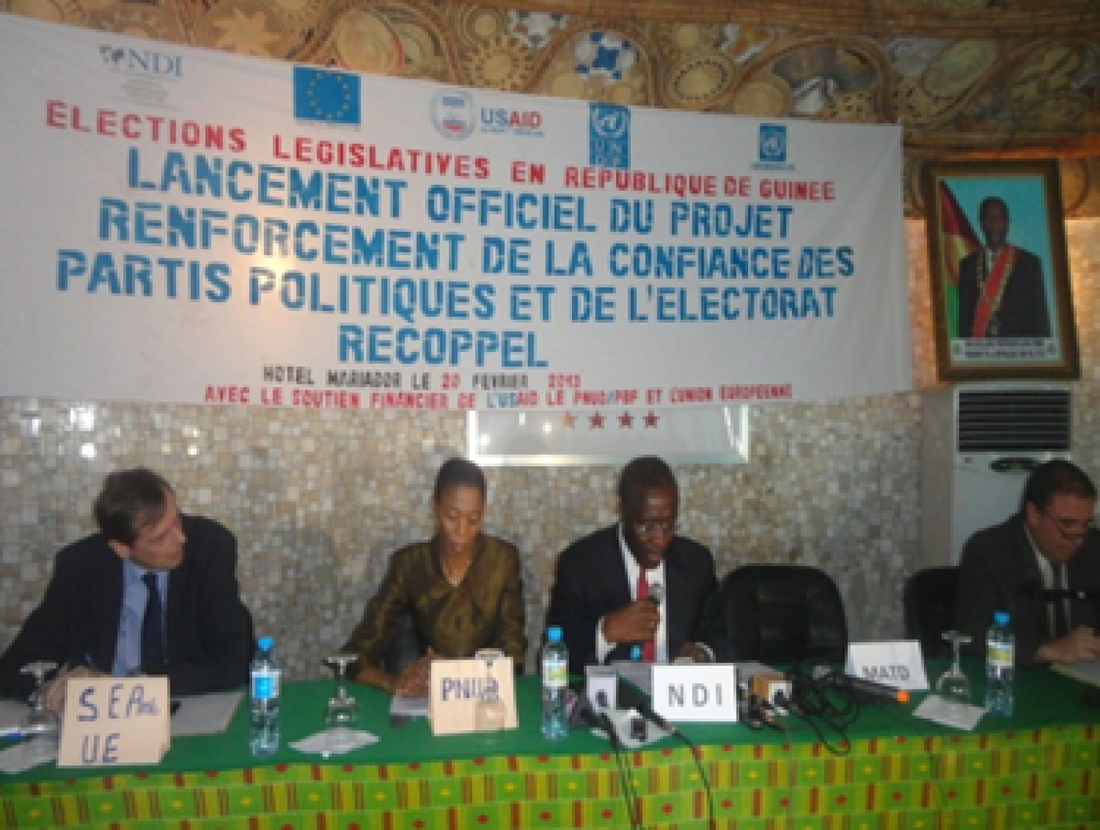 In Guinea, Political Parties Commit to Pursue More Transparent Elections