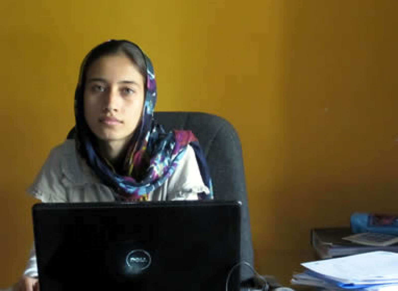 Afghan Internship Graduate Starts Her Own Youth Program