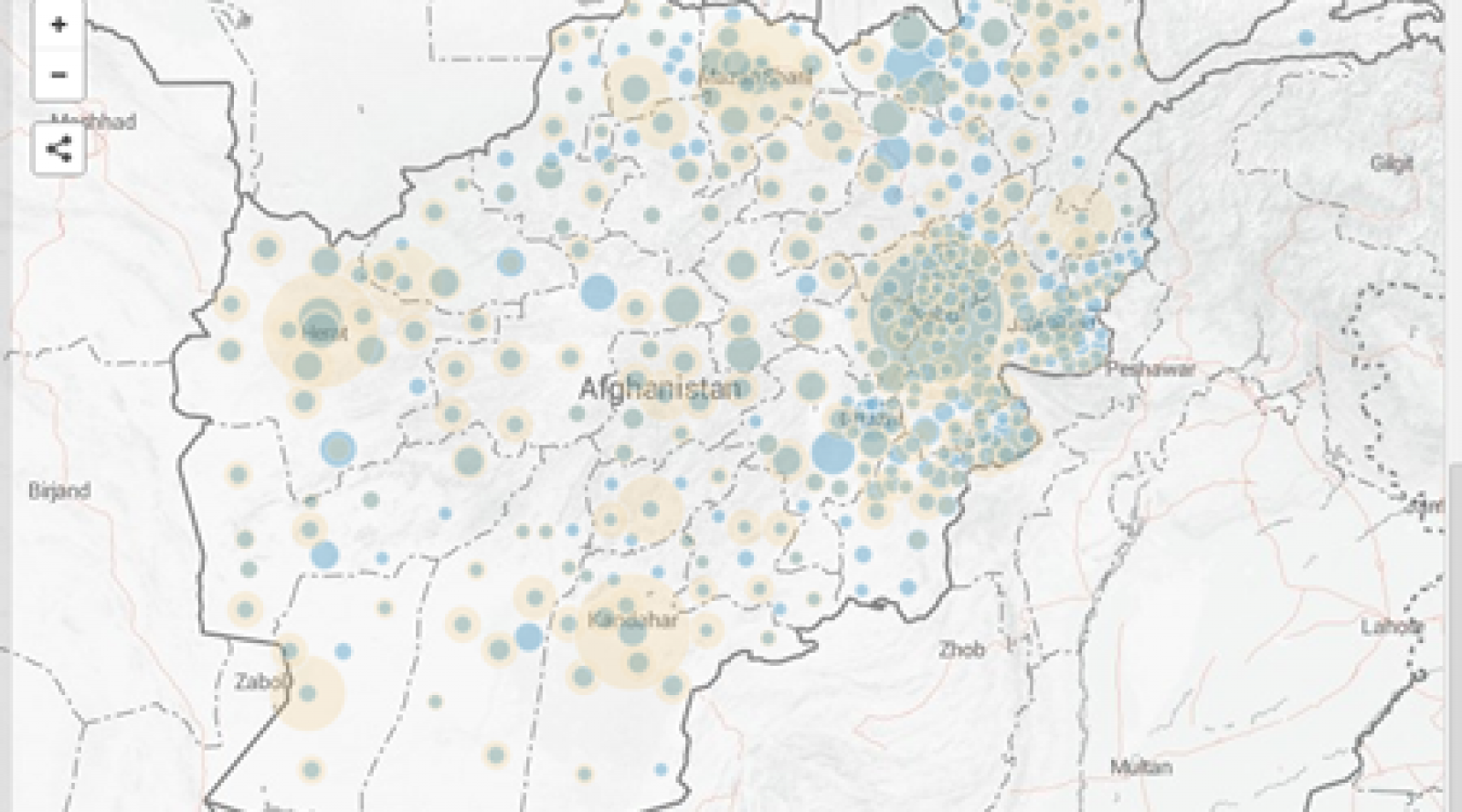 Visualizations of Afghan Runoff Election Preliminary Results Are Available on NDI Data Website