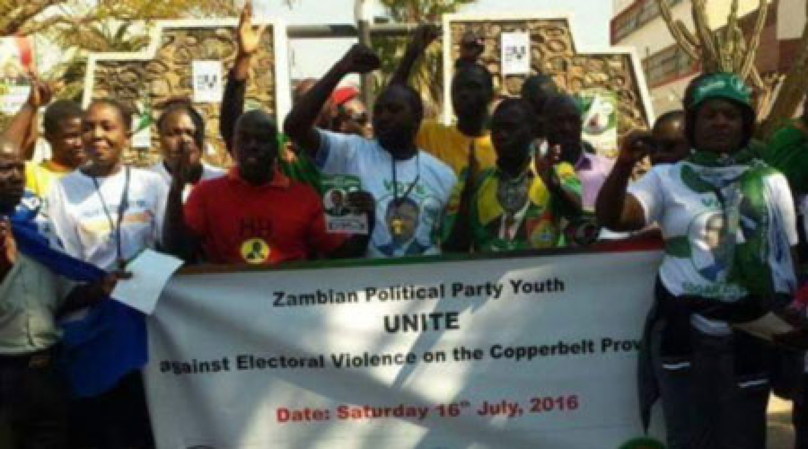 Young Party Leaders Around Zambia Call For Peaceful Elections