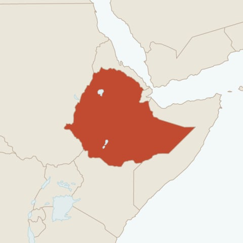 Ethiopia map