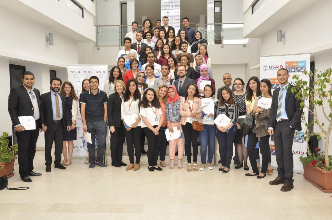 Students engaged in NDI’s Ajiw Tcharko program celebrated their achievements at their graduation ceremony.
