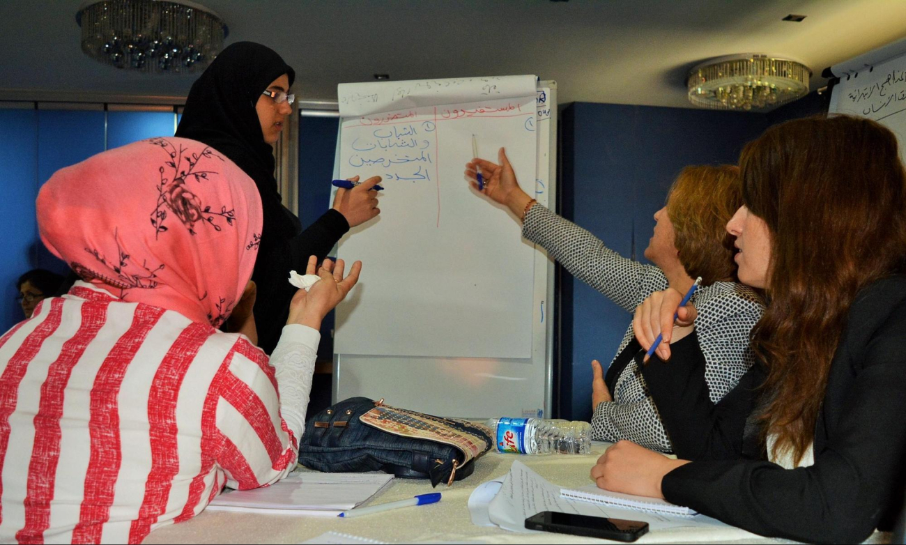 Yezidi woman: &amp;ldquo;The value [from my participation in this initiative] is my personal happiness. I want to thank all the other women I met here for their openness and tolerance. I feel that I am accepted&amp;hellip; they embraced me. I&amp;rsquo;ve participate