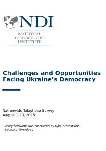 Challenges and Opportunities  Facing Ukraine’s Democracy