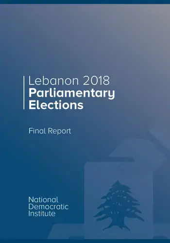 Lebanon 2018 Parliamentary Elections_Final Report Cover Art