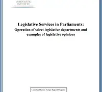 2017 Legislative Services Study Cover