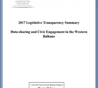 2017 Transparency Summary Cover