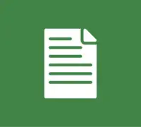 White page with lines across it that resemble text