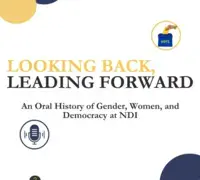 an oral history of gender women and democracy at NDI
