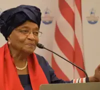 Ellen Johnson Sirleaf at House Democracy Partnership