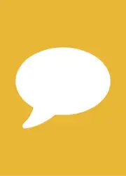 A speech bubble