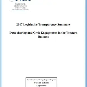 2017 Transparency Summary Cover