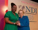 Madeleine Albright and Tarana Burke 
