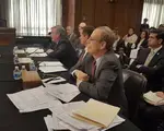 Expert witnesses testify in front of the Senate Foreign Relations Committee about the importance of international democracy assistance.