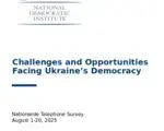 Challenges and Opportunities  Facing Ukraine’s Democracy