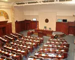 North Macedonia parlement hall