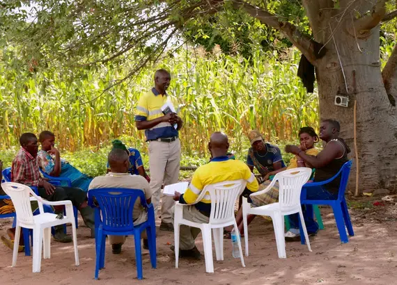Community engagement is key to prevention. Photo credit: Shahir Chundra