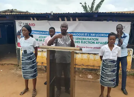Promoting Community Dialogue in Cote d’Ivoire