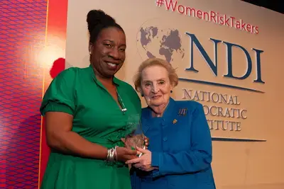 Madeleine Albright and Tarana Burke