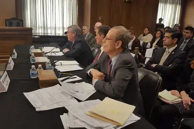 Expert witnesses testify in front of the Senate Foreign Relations Committee about the importance of international democracy assistance.