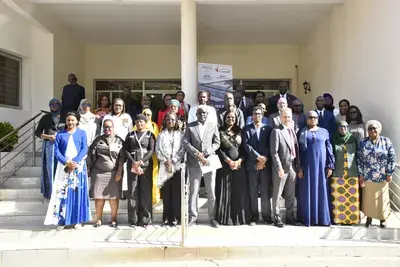 Participants and special guests following the opening ceremony.