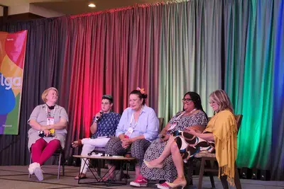 ILGA plenary panelists discuss the need for unity across the movement to tackle cross-cutting issues and anti-gender movements.