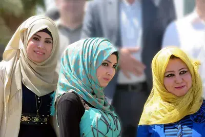 Iraqi women Credit: David Stanley