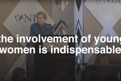 Madeleine K. Albright in Amy Poehler’s Smart Girls Video