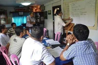 People’s Alliance for Credible Elections (PACE) holds a workshop on election observation methodology ahead of the Bago municipal election in Myanmar